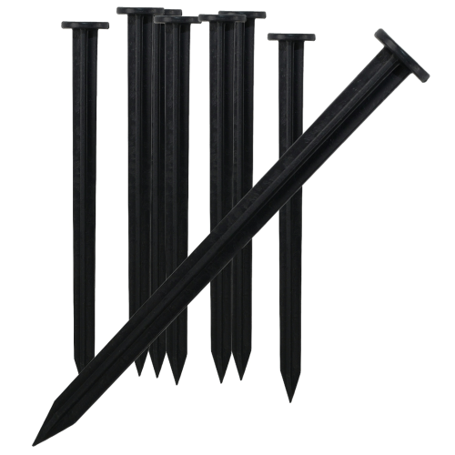 Műanyag szegélyrögzítő 25cm | 20db