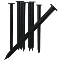 Műanyag szegélyrögzítő | 25cm | 20db