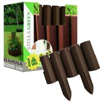 Ágyásszegély | Barna | 2.2m×150mm 