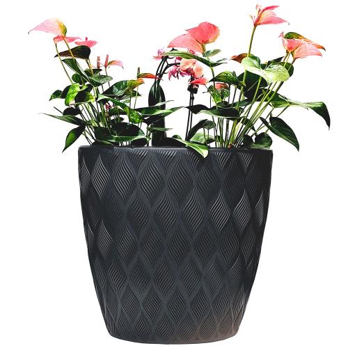 Kaspó virágtartó | Antracit | 85L