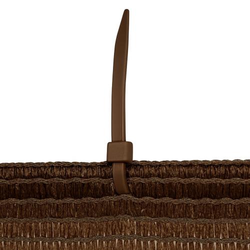 Gyorskötöző | Barna | 10cm | 100db