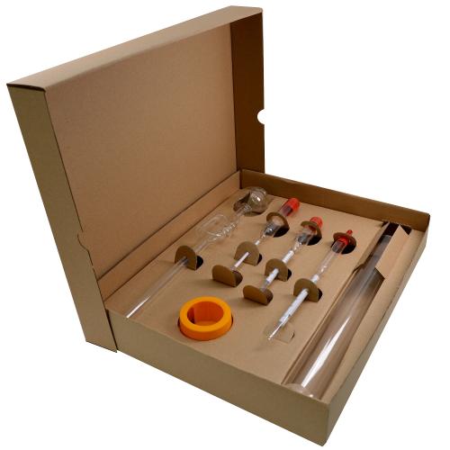 Papírdobozos borászati készlet