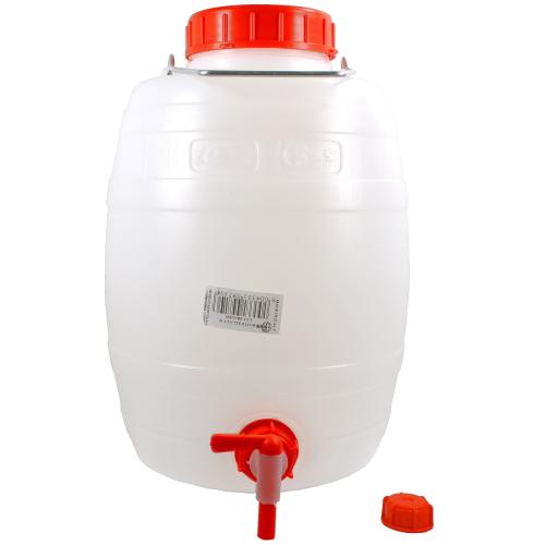 Műanyag hordó csappal | 15L