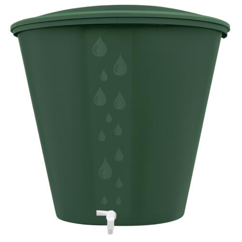 Esővízgyűjtő hordó | Zöld | 210L