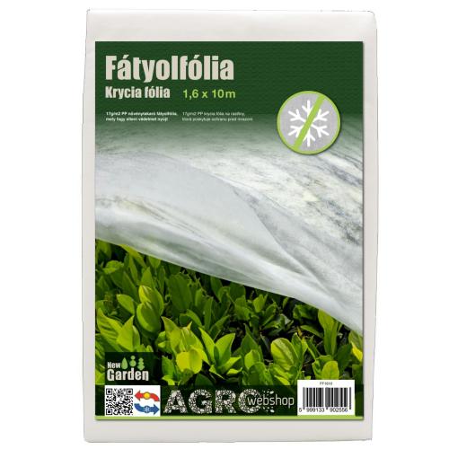 Fátyolfólia 1,6×10m | Fehér | 17g/m²