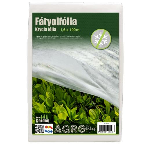 Fátyolfólia 1,6×100m | Fehér | 17g/m²