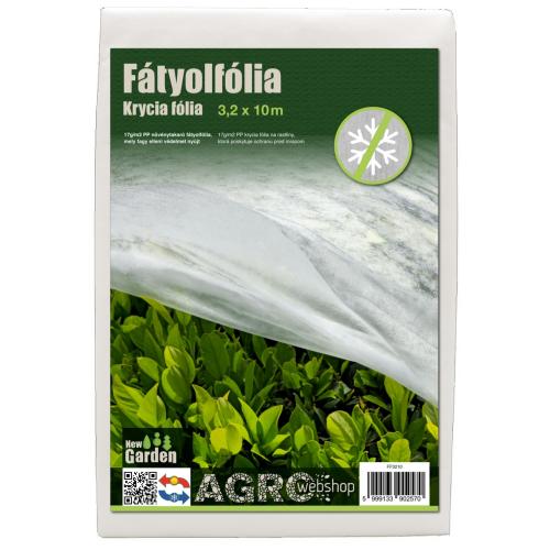 Fátyolfólia 3,2×10m | Fehér | 17g/m²