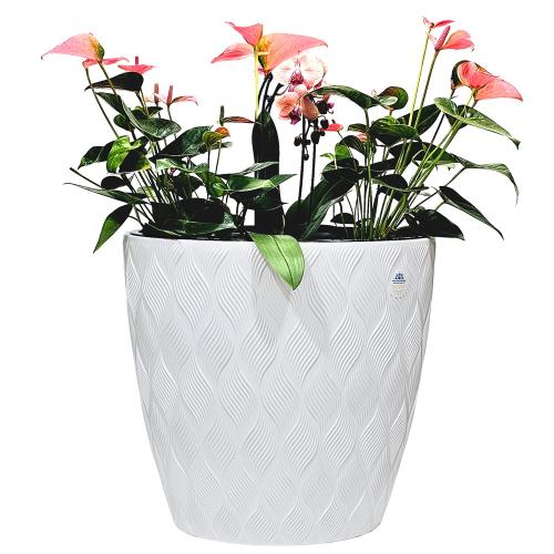 Kaspó virágtartó | Fehér | 85L