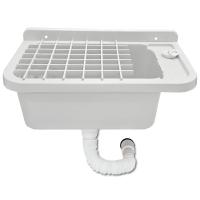 Fehér műanyag falikút | 60cm