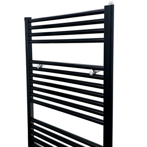 Fekete Csőradiátor | 60×175cm