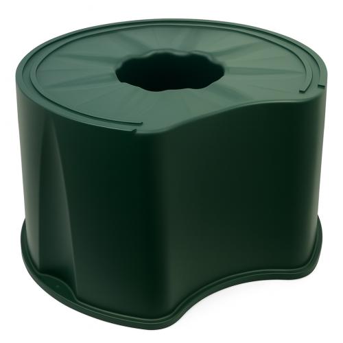Kerek hordó magasító | Zöld