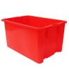 Piros műanyag húsosláda | 50L