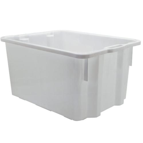 Fehér műanyag húsosláda | 90L