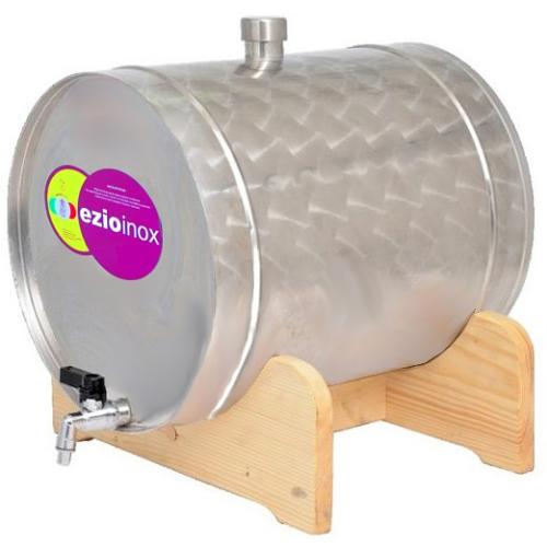 Kanna hordó csappal | Inox | 25L 