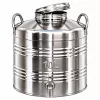 Kanna hordó csappal | Inox | 10L