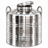 Kanna hordó csappal | Inox | 20L