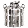 Kanna hordó csappal | Inox | 5L