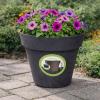 Kaspó virágtartó | Antracit | 50L