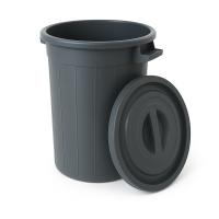 Kerti szemeteskosár | Fekete | 75L