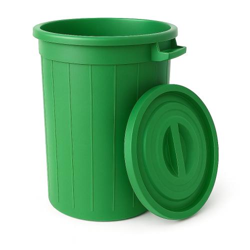 Kerti szemeteskosár | Zöld | 100L