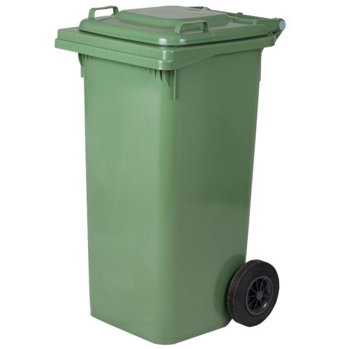 Szemeteskuka | Zöld | PP | 120L