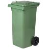 Szemeteskuka | Zöld | PP | 240L