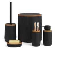 Fürdőszoba szett | Fekete | Nida