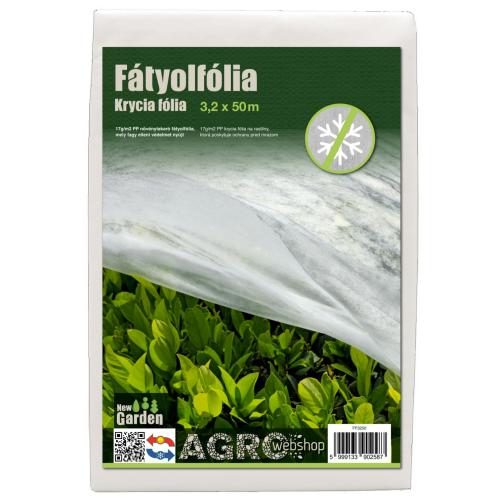 Fátyolfólia 3,2×50m | Fehér | 17g/m²