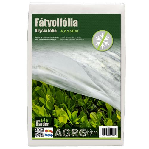 Fátyolfólia 4,2×20m | Fehér | 17g/m²
