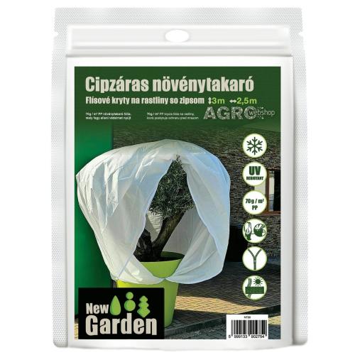 Növénytakaró | Cipzáros | 3×2,5m