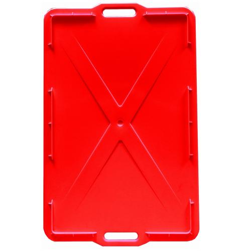 Piros húsosláda fedél | 65L