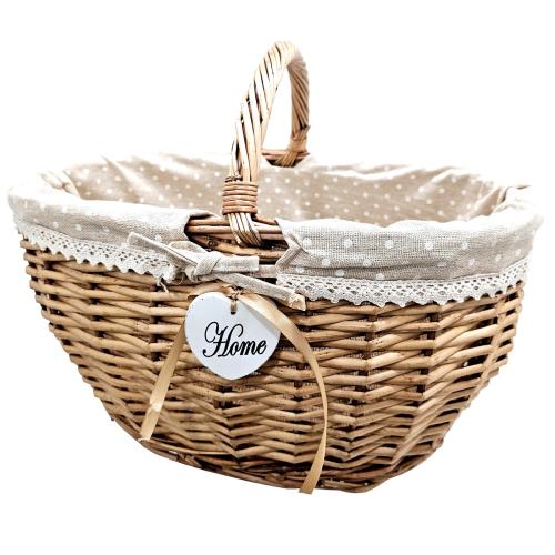 Rattan bevásárlókosár | 68-13/M