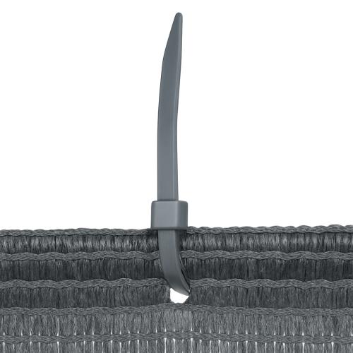 Gyorskötöző | Szürke | 10cm | 100db