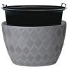 Kaspó virágtartó | Szürke | 85L