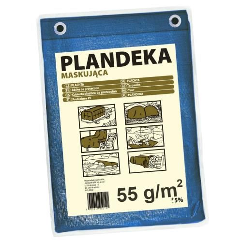 Takaróponyva 3×5m | Kék | 55 g/m²