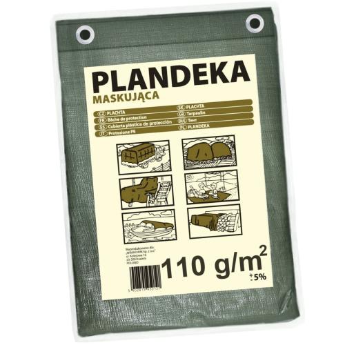 Takaróponyva 5×6m | Zöld | 110 g/m²