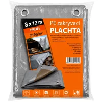 Takaróponyva 8×12m | Szürke | 210 g/m²