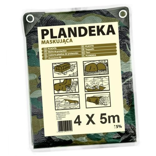 Takaróponyva 4×5m | Terep | 80 g/m²