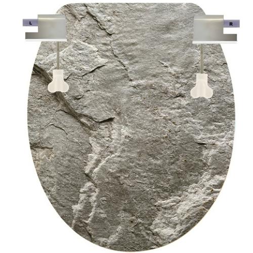 WC tető gránit mintás | P-P