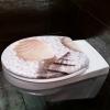 WC tető kagyló mintás | P-B