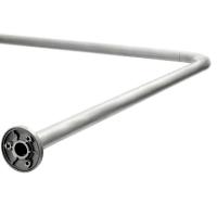 Króm zuhanykarnis | 90×90cm