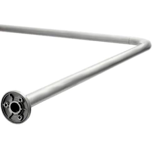 Króm zuhanykarnis | 90×90cm